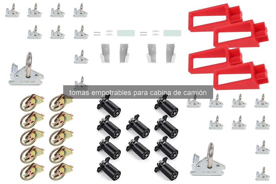 Cómo elegir tomas empotrables para cabina de camión