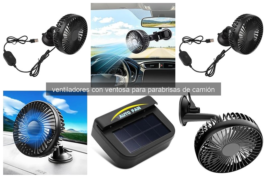 Cómo instalar un ventilador con ventosa en un camión