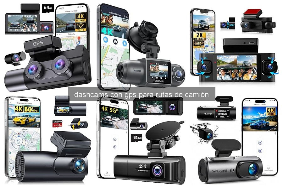 Cómo instalar una dashcam con GPS en tu camión