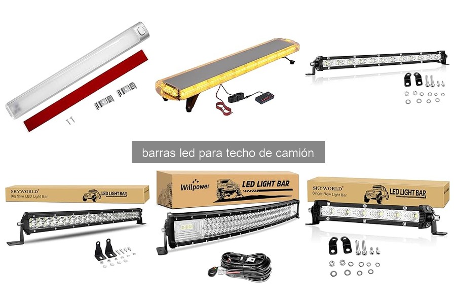 Comparativa de las Mejores Barras LED para Camiones 2026