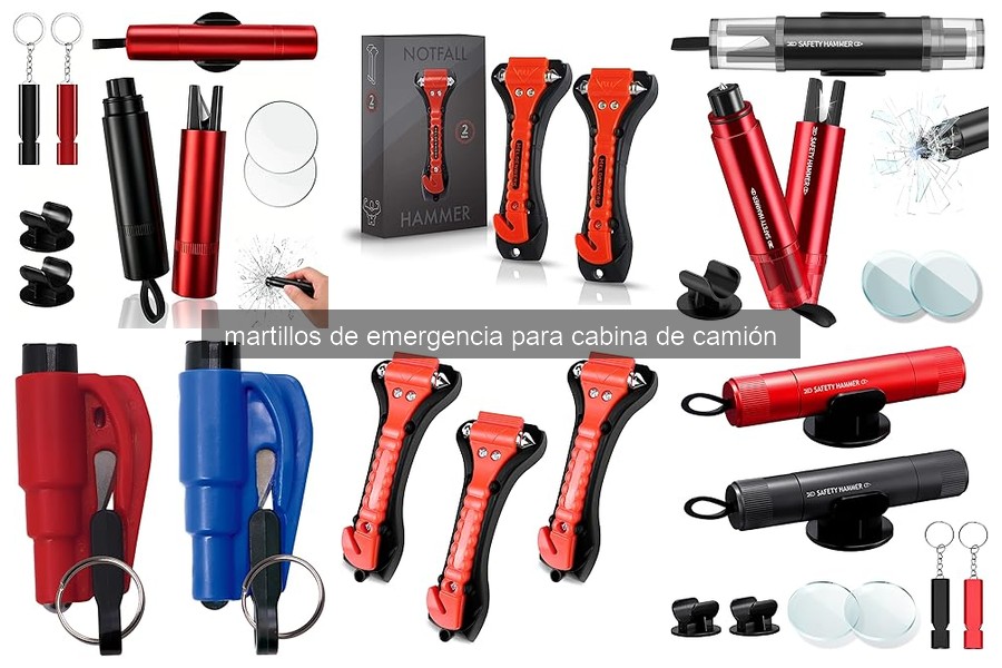 Comparativa de Martillos de Emergencia para Camiones 2023