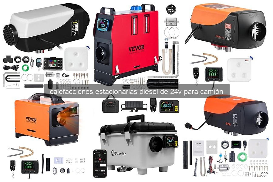 Comparativa de Mejores Calefacciones Diésel 24V para Camión