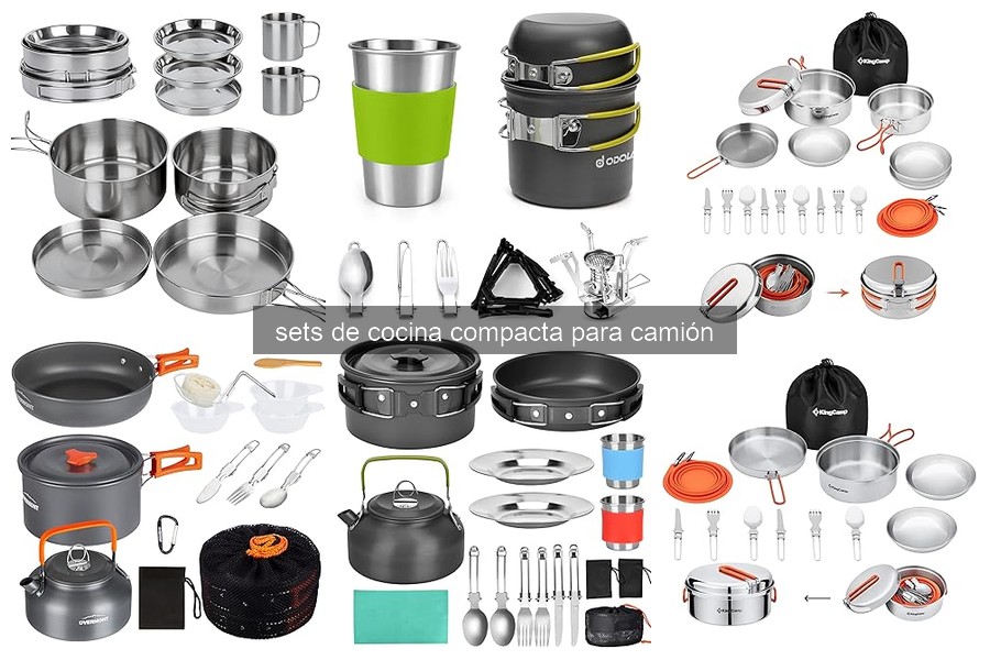 Errores comunes al usar sets de cocina compacta para camiones