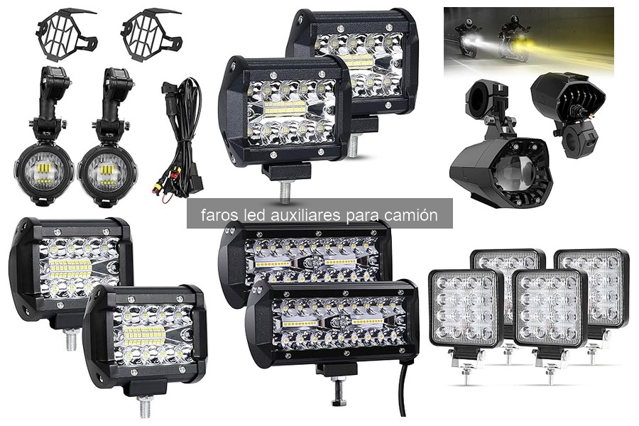 Faros LED Auxiliares para Camión: ¿Qué son y cómo funcionan?