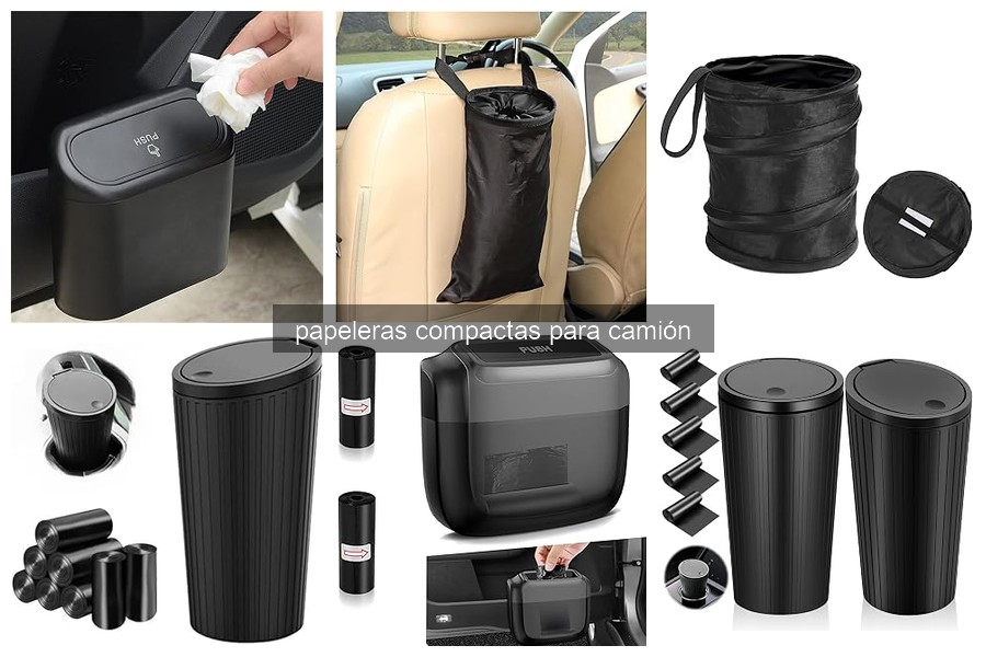 Guía de Compra de Papeleras Compactas para Camión