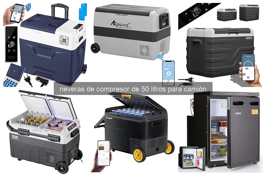 Guía de compra: Nevera de compresor 50L para camión
