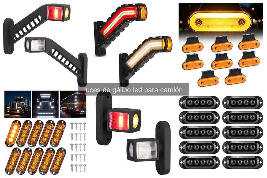 Guía de instalación de luces de gálibo LED para camiones
