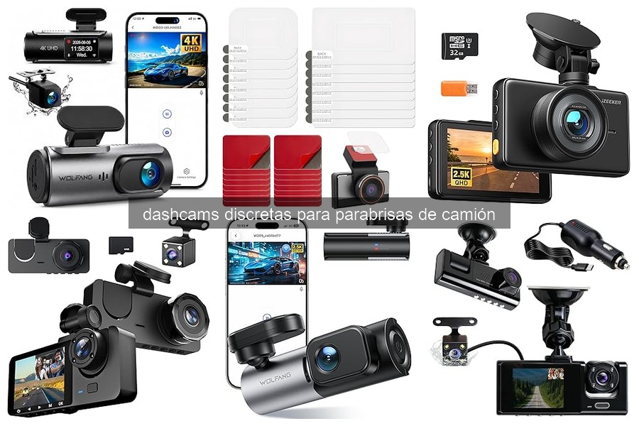 Guía para elegir dashcams discretas para camiones en 2026