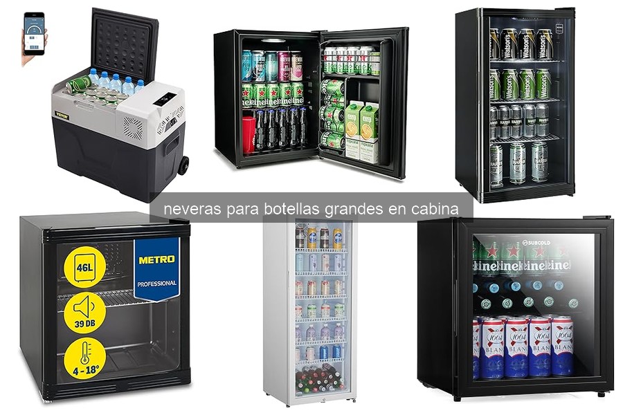 Guía para elegir la mejor nevera para botellas grandes en cabina