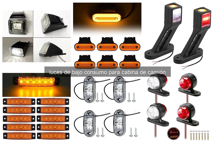 Luces de Bajo Consumo para Cabina de Camión: Beneficios y Funcionamiento