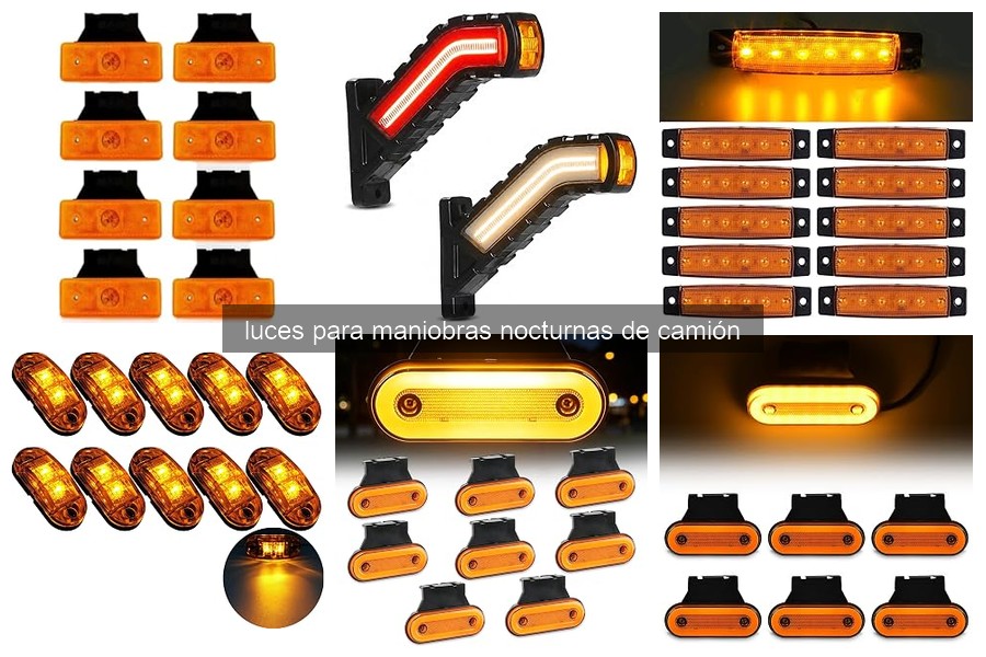 Luces para Maniobras Nocturnas de Camión: Seguridad y Características