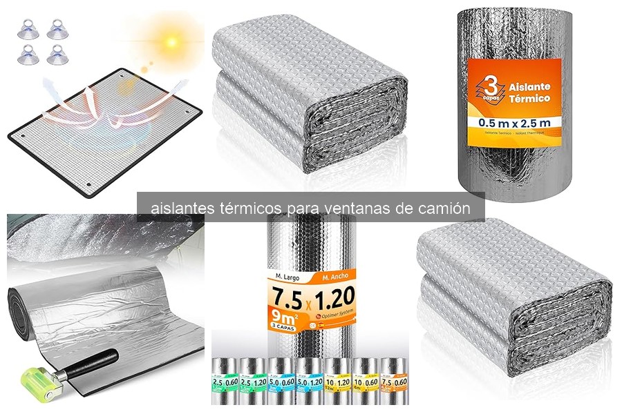 Mejores aislantes térmicos para ventanas de camión en 2023