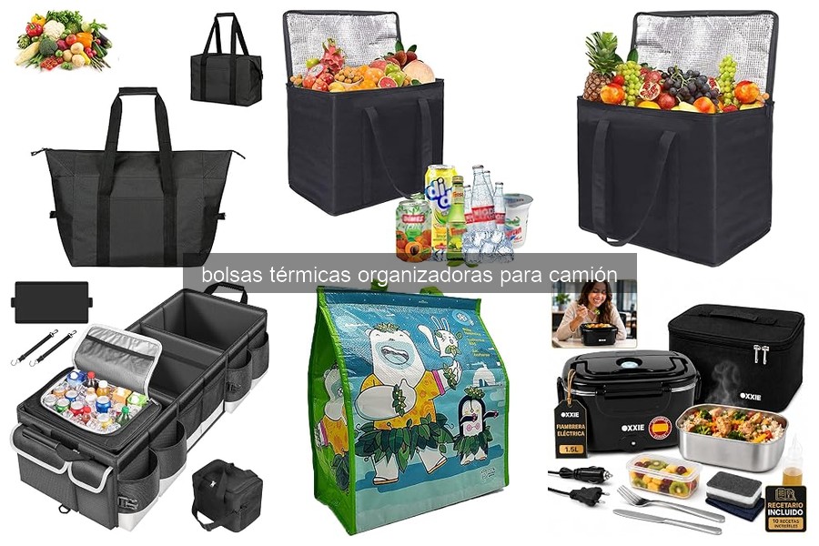 Mejores bolsas térmicas organizadoras para camiones en 2023