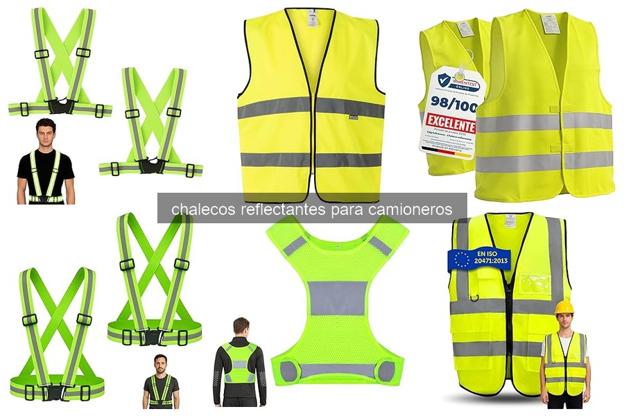 Mejores chalecos reflectantes para camioneros en 2026