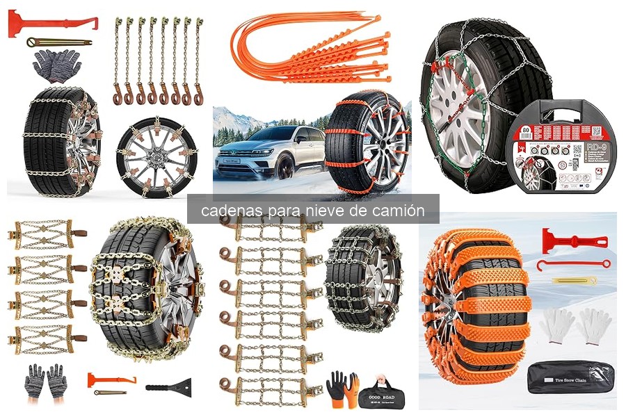 Mejores marcas de cadenas para nieve de camión en 2026