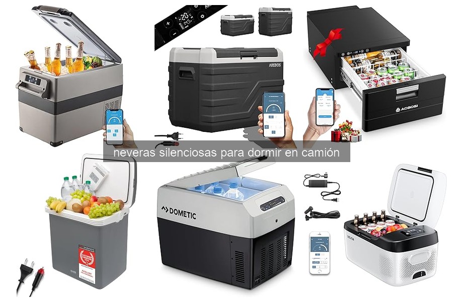 Mejores neveras silenciosas para descansar en camión 2023