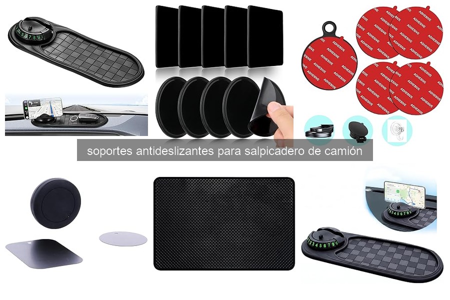 Mejores Soportes Antideslizantes para Salpicadero de Camión 2026
