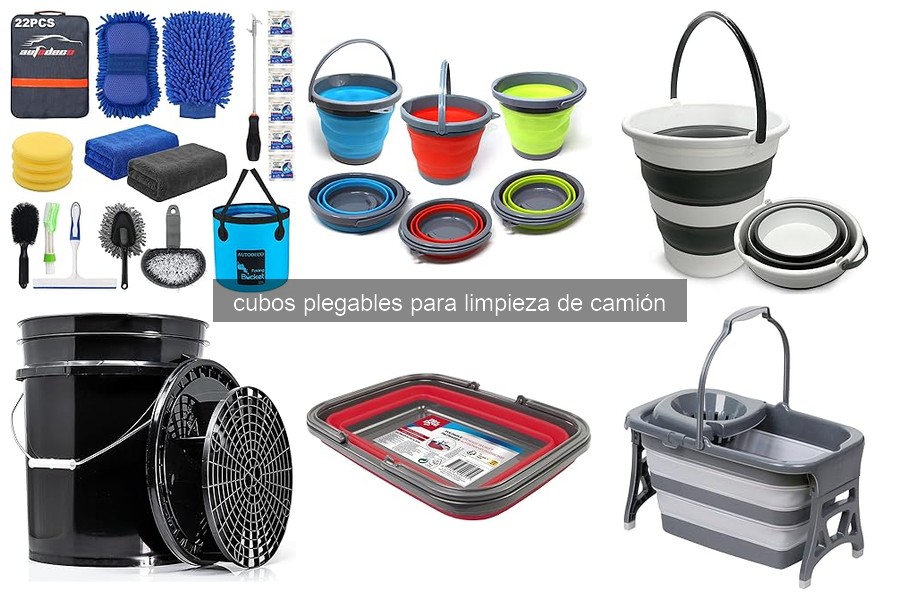 Problemas comunes al usar cubos plegables para camiones