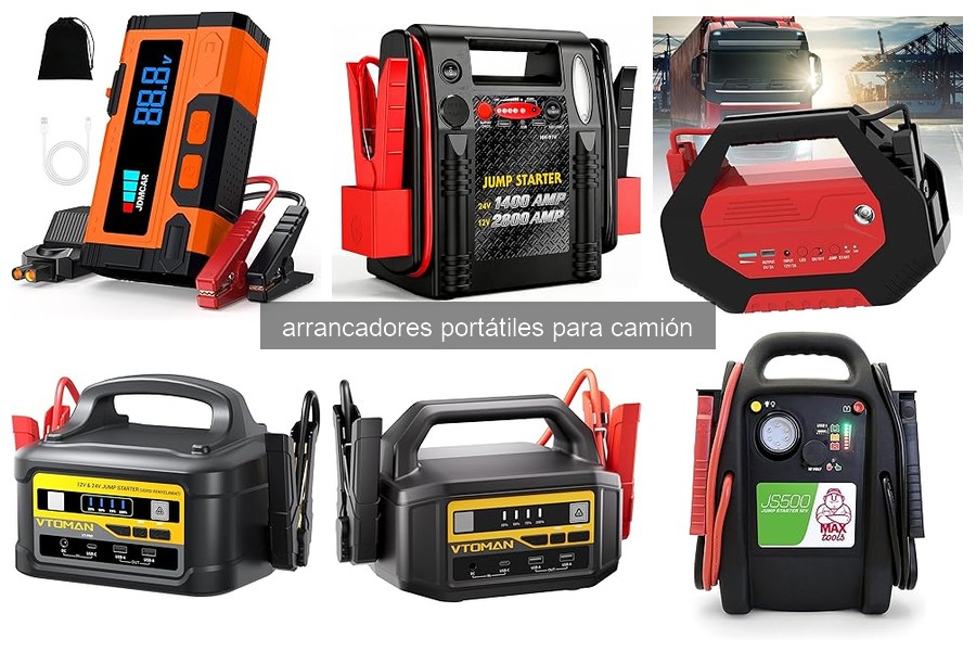 Problemas comunes con arrancadores portátiles para camiones