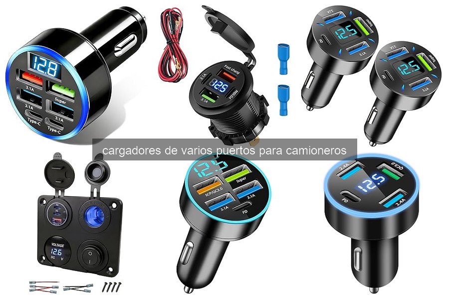 Problemas Comunes con Cargadores de Varios Puertos para Camiones