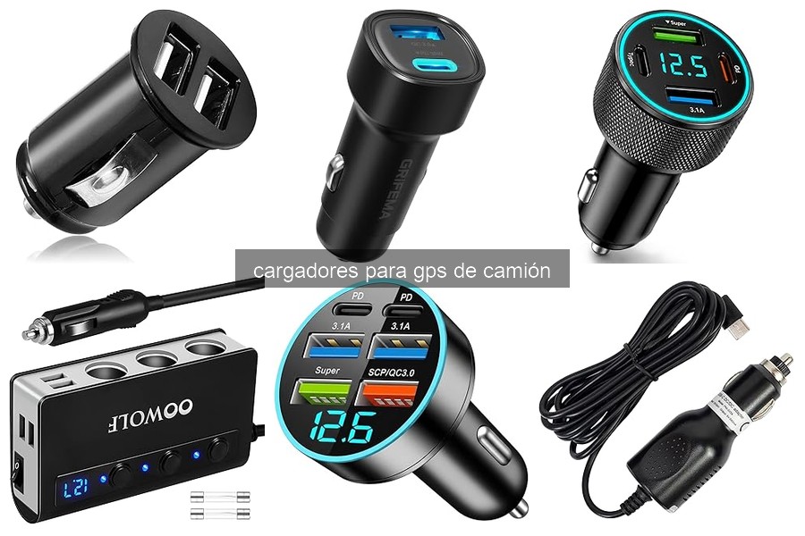 Problemas comunes con cargadores para GPS de camión y soluciones