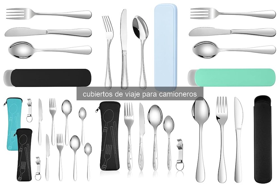 Problemas comunes con cubiertos de viaje para camioneros