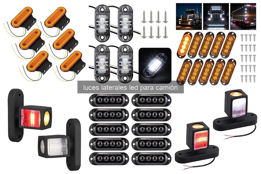 Problemas Comunes con Luces Laterales LED para Camiones