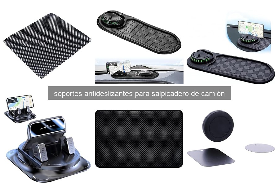 Problemas comunes con soportes antideslizantes para camión