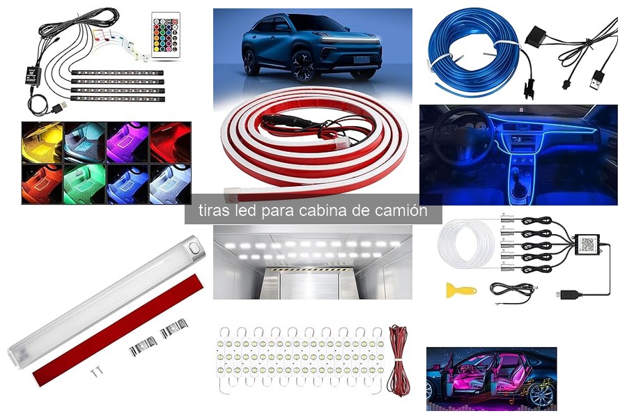 Problemas comunes con tiras LED en cabinas de camión