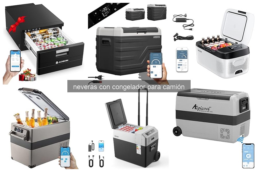 Problemas comunes en neveras con congelador para camiones