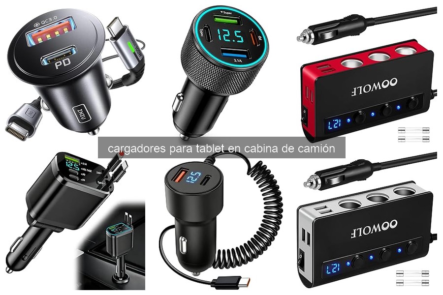 Problemas Comunes y Soluciones de Cargadores para Tablet en Camiones