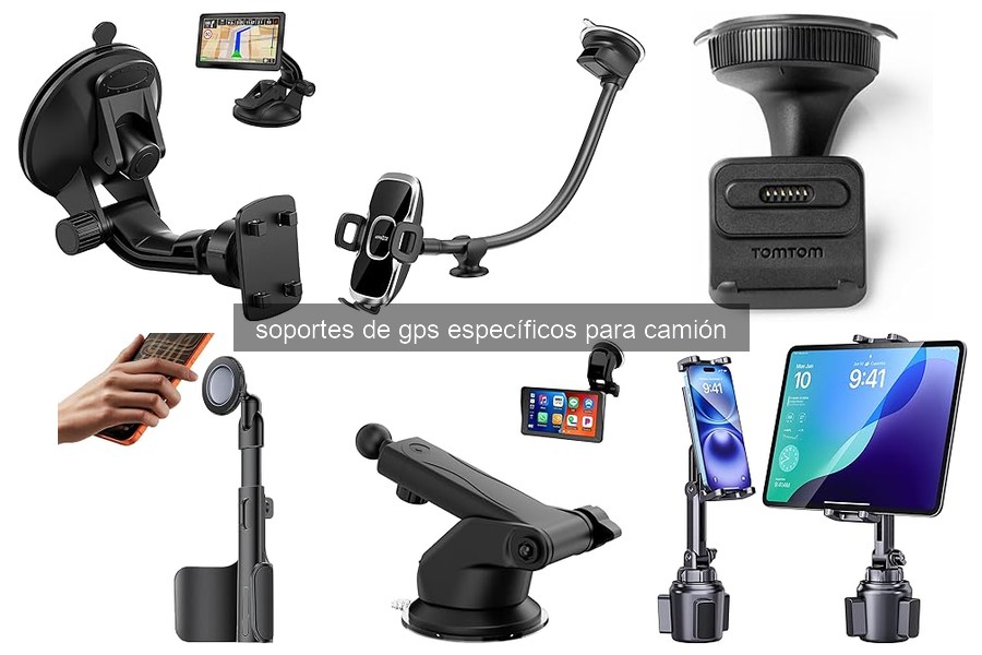 Problemas frecuentes con soportes de GPS para camión y soluciones