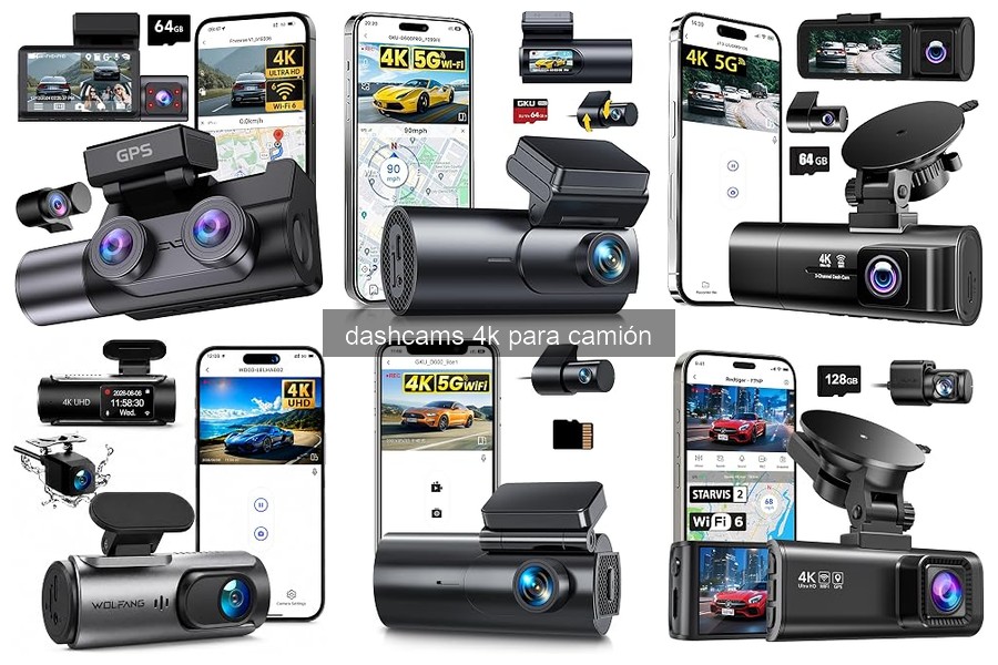 ¿Qué es una dashcam 4K para camión? Características y Funciones