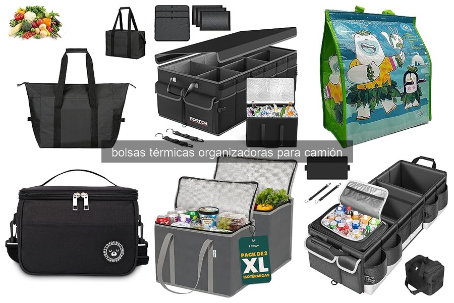 ¿Qué son las bolsas térmicas organizadoras para camión?