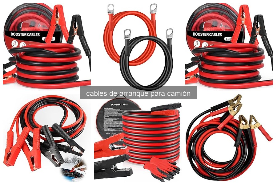 ¿Qué son los cables de arranque para camión? Guía explicativa