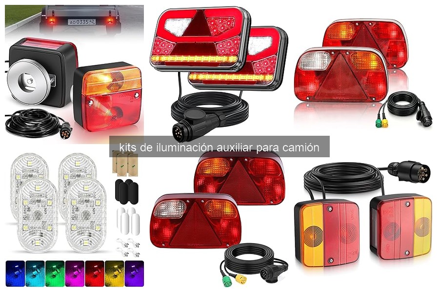 ¿Qué son los kits de iluminación auxiliar para camión?