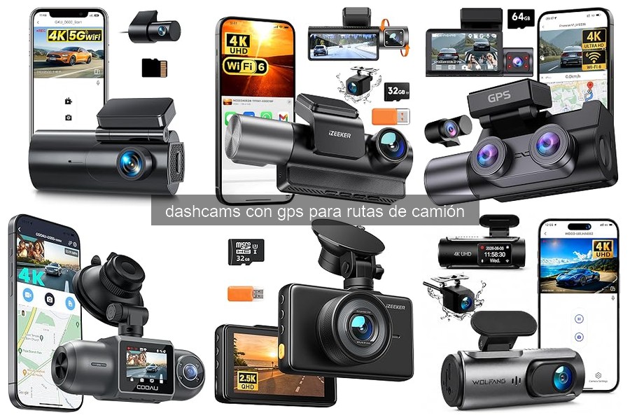Soluciones a Problemas Comunes de Dashcams con GPS para Camiones