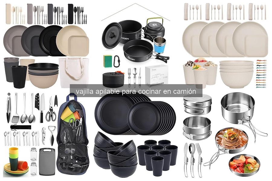 Vajilla Apilable para Cocinar en Camión: Características y Beneficios
