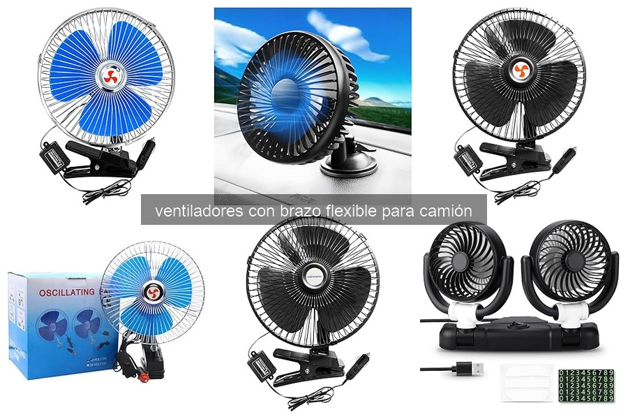 Ventiladores con Brazo Flexible para Camión: ¿Qué Son y Cómo Usarlos?
